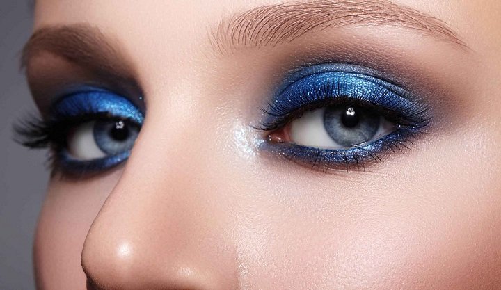 fashionnostop Blue eye makeup