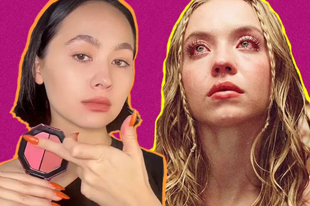 Crying makeup