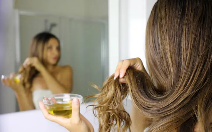 Argan oil repair damaged hair