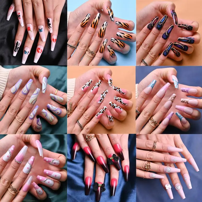 Beautynfacts fashionable nails apply fashionable nails