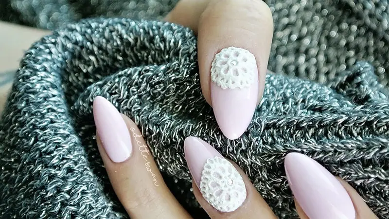 Beautynfacts lace 3d nails
