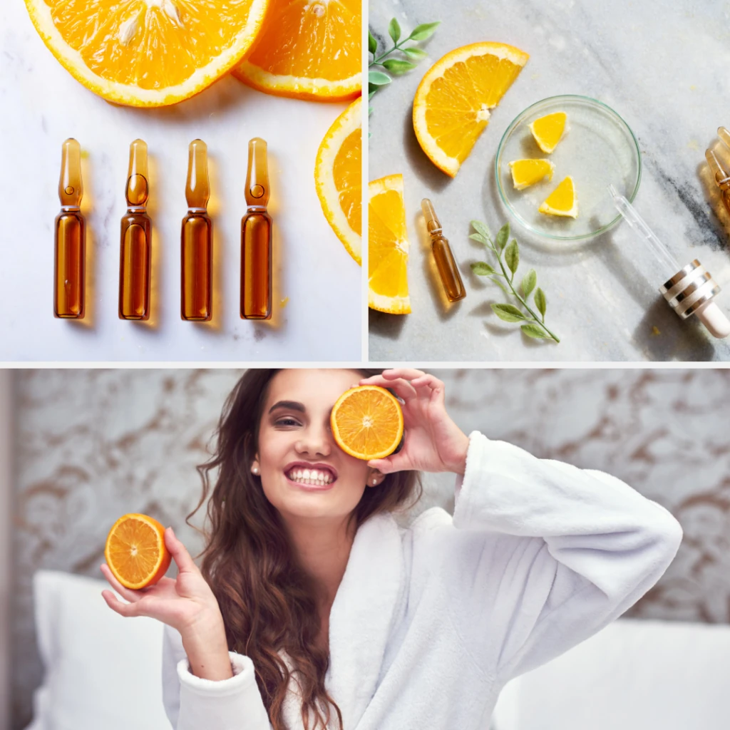 Beautynfacts use a vitamin c serum to help brighten your skin and protect it from environmental damage