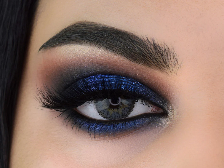 beautynfacts blue eye makeup