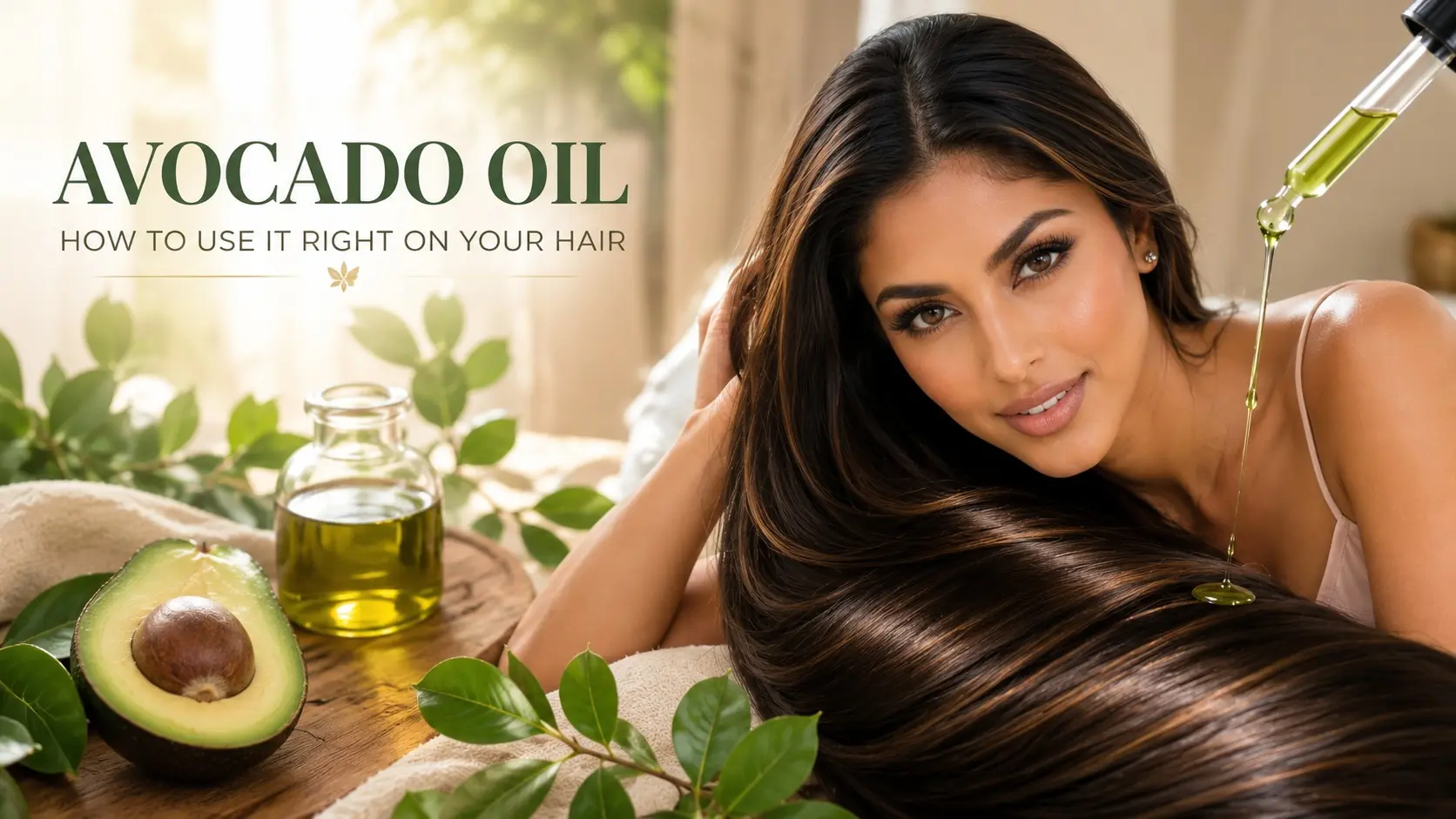 Avocado oil for hair: how to use it correctly