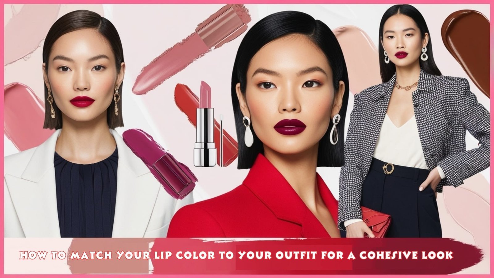 How to Match Your Lip Color to Your Outfit for a Cohesive Look How to Match Your Lip Color to Your Outfit for a Cohesive Look