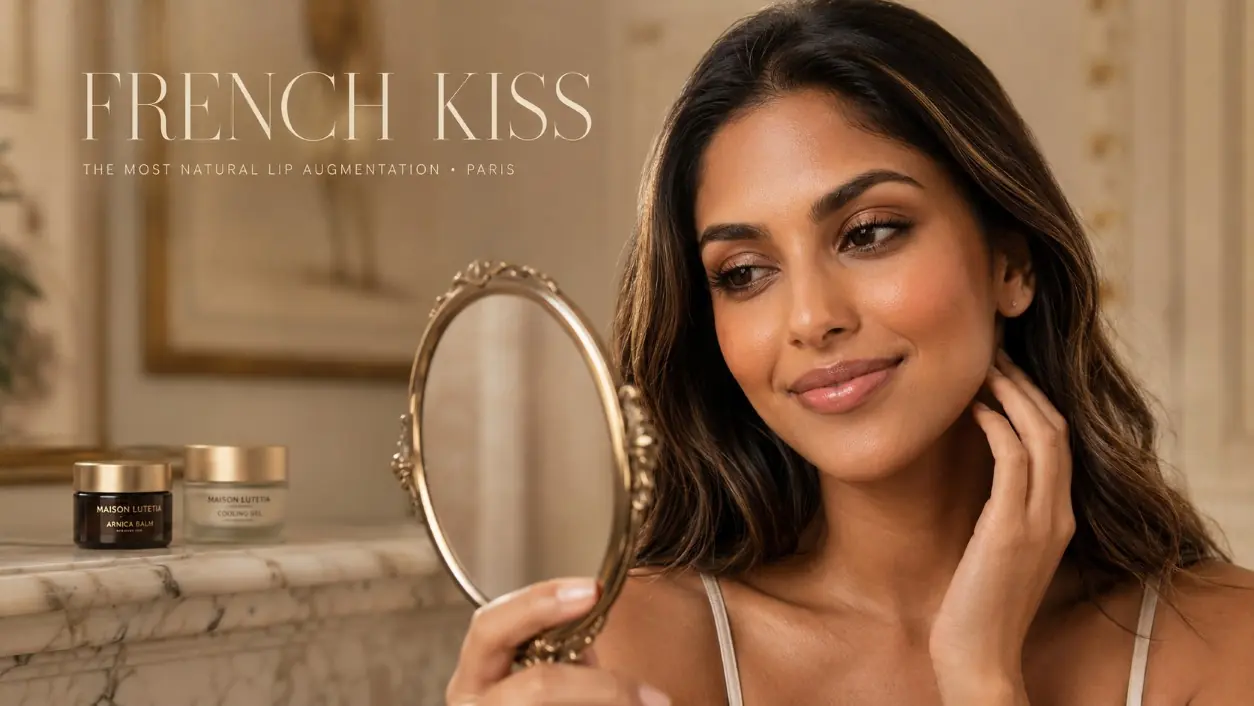 French kiss lip augmentation: natural results in paris