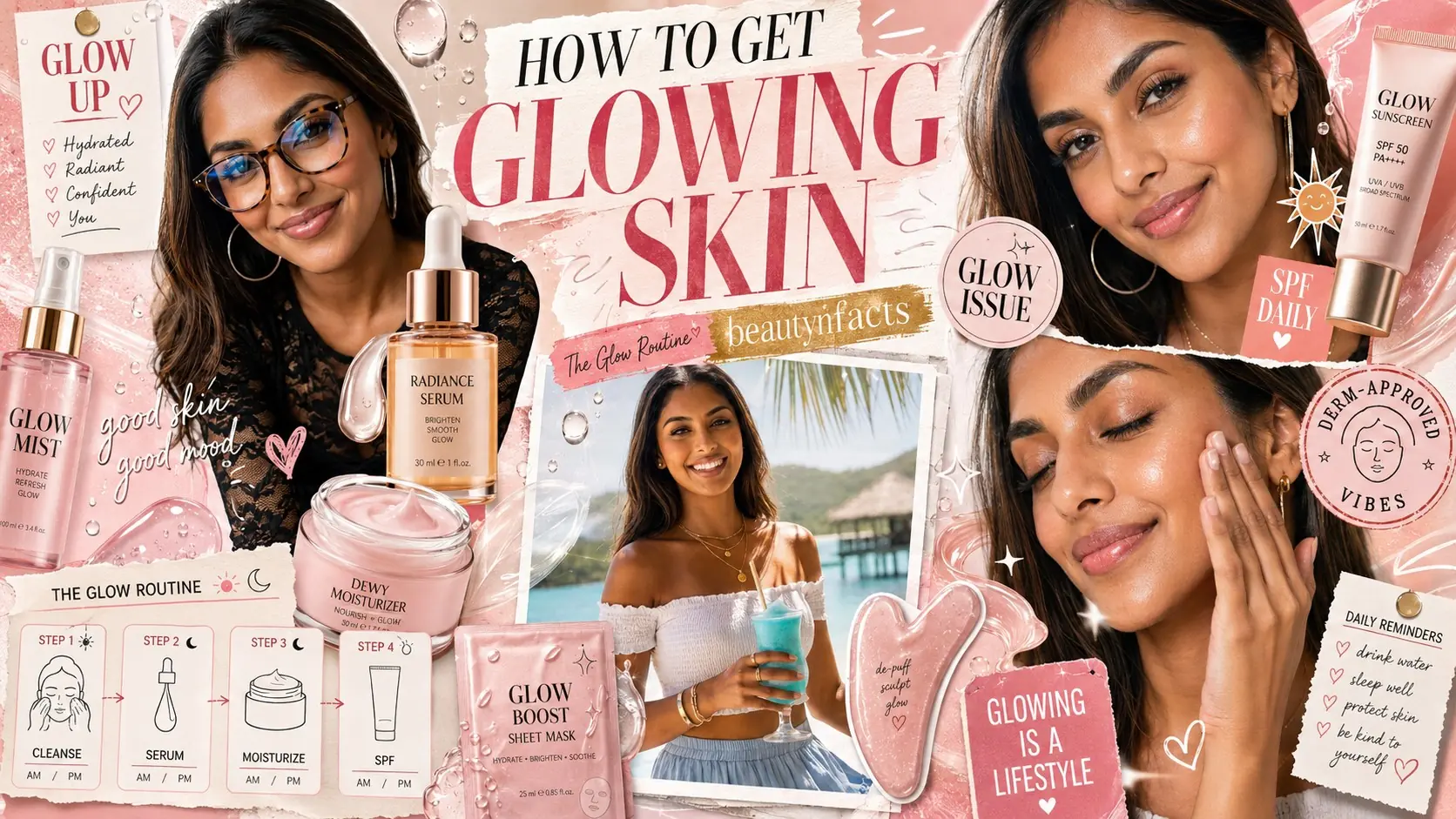 How to get glowing skin overnight with face masks