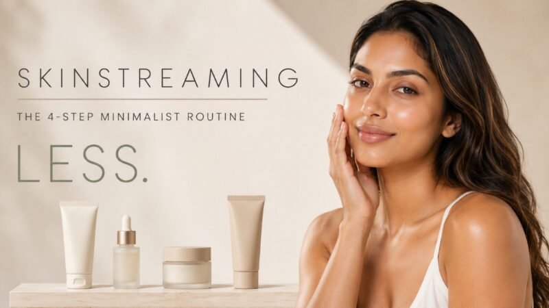 Skinstreaming: The Minimalist Skincare Trend That Works