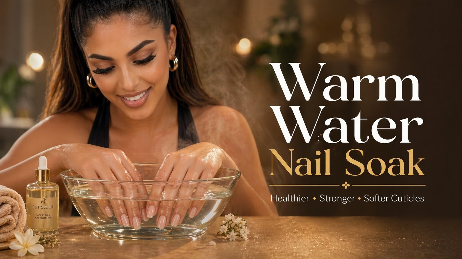 Soaking Nails in Warm Water: The 20-Minute Ritual That Transforms Brittle Nails