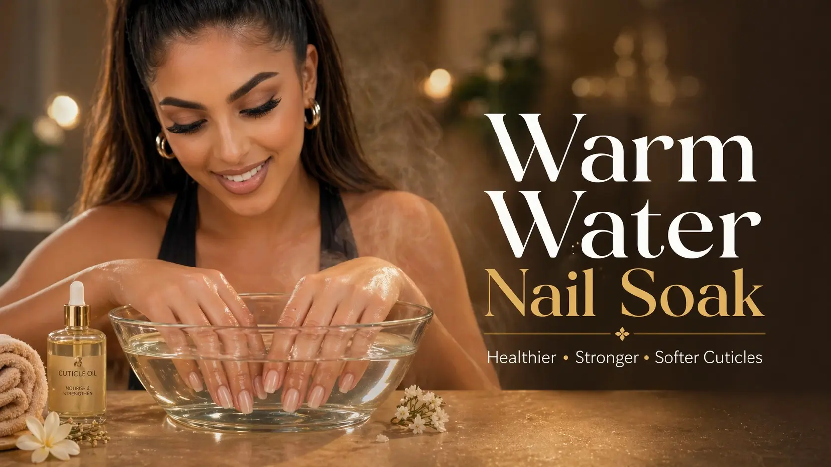 Soaking Nails in Warm Water: The 20-Minute Ritual That Transforms Brittle Nails