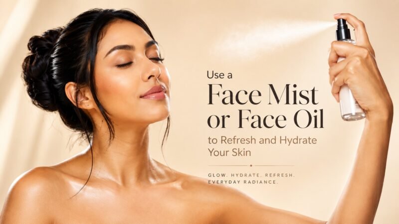 Face Mist and Face Oil: Refresh and Hydrate Your Skin Face Mist and Face Oil: Refresh and Hydrate Your Skin