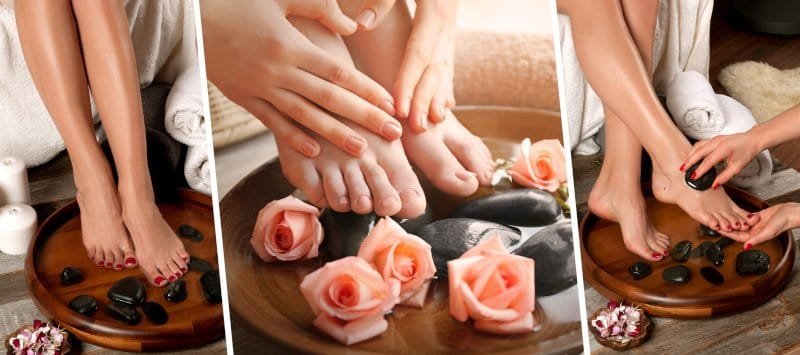 beautynfacts Pedicure with Hot Stones