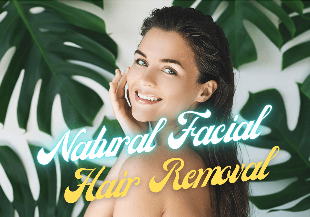 100% Natural Home Remedy for Facial Hair Removal