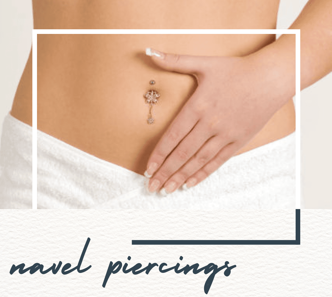 Types of navel piercings Types of navel piercings