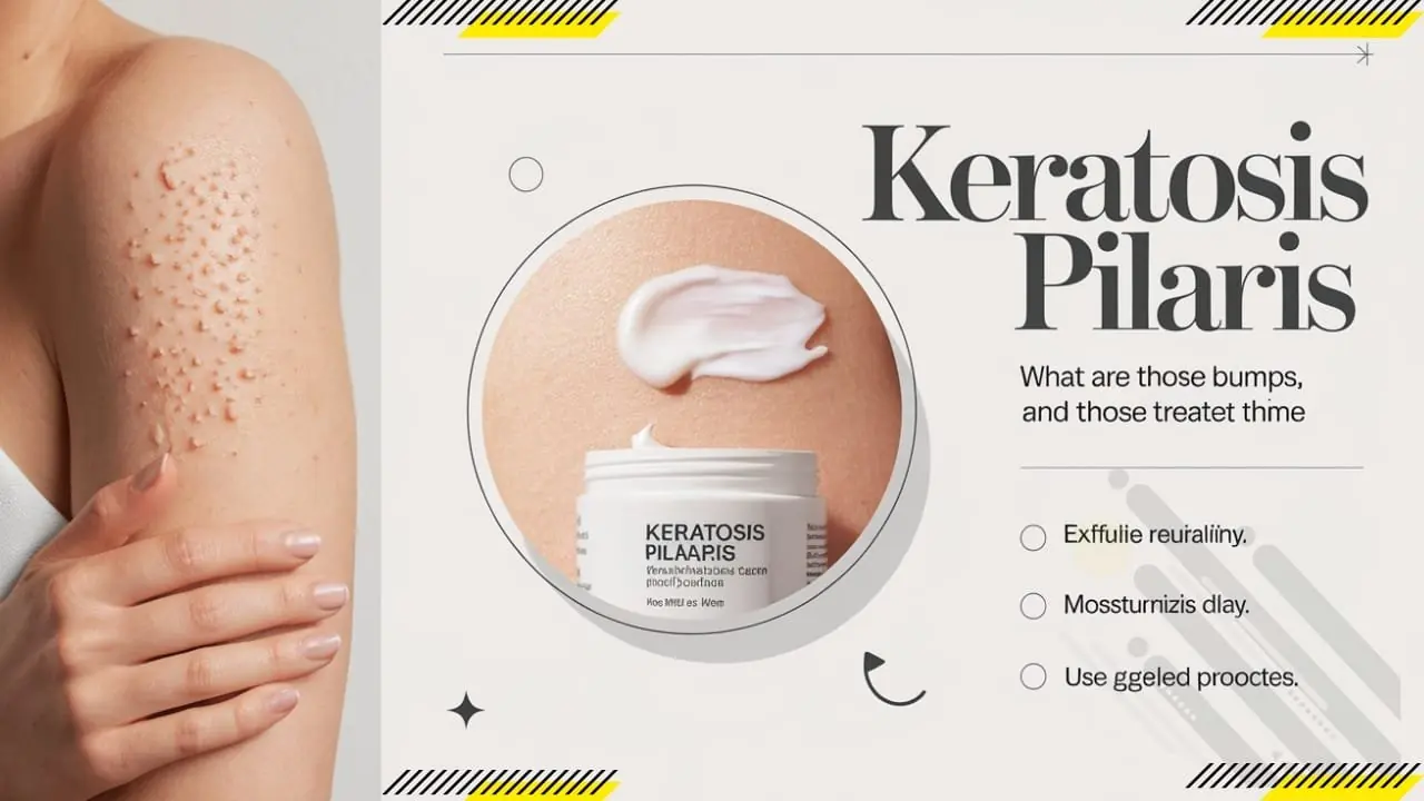 Keratosis pilaris: everything you need to know about the bumps on your arms