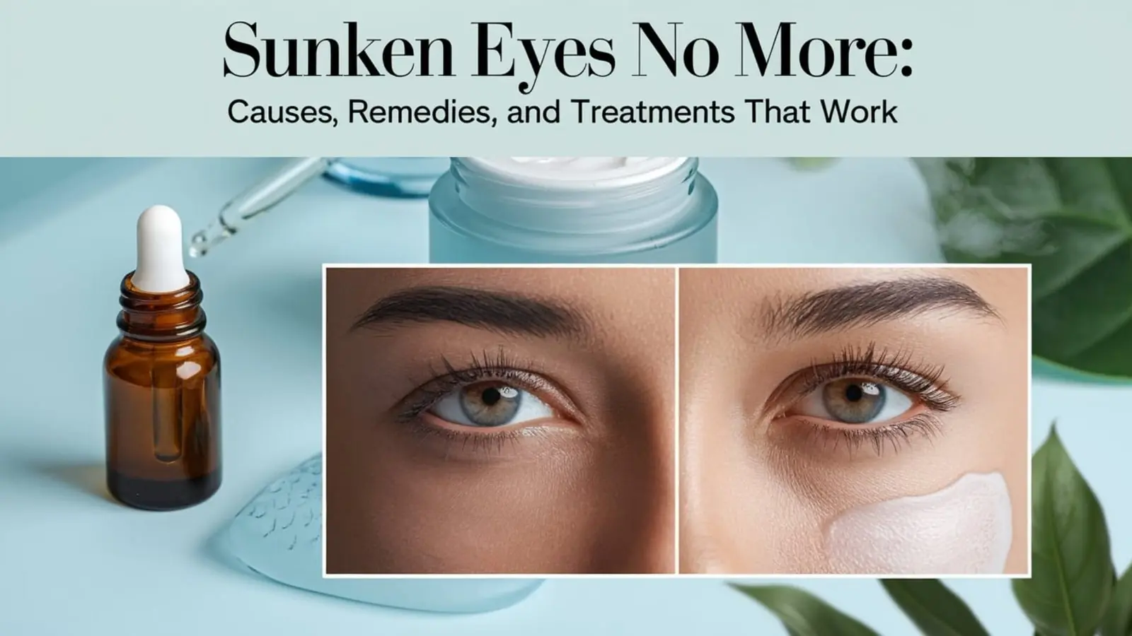 Sunken Eyes: Causes, Remedies, and Treatments