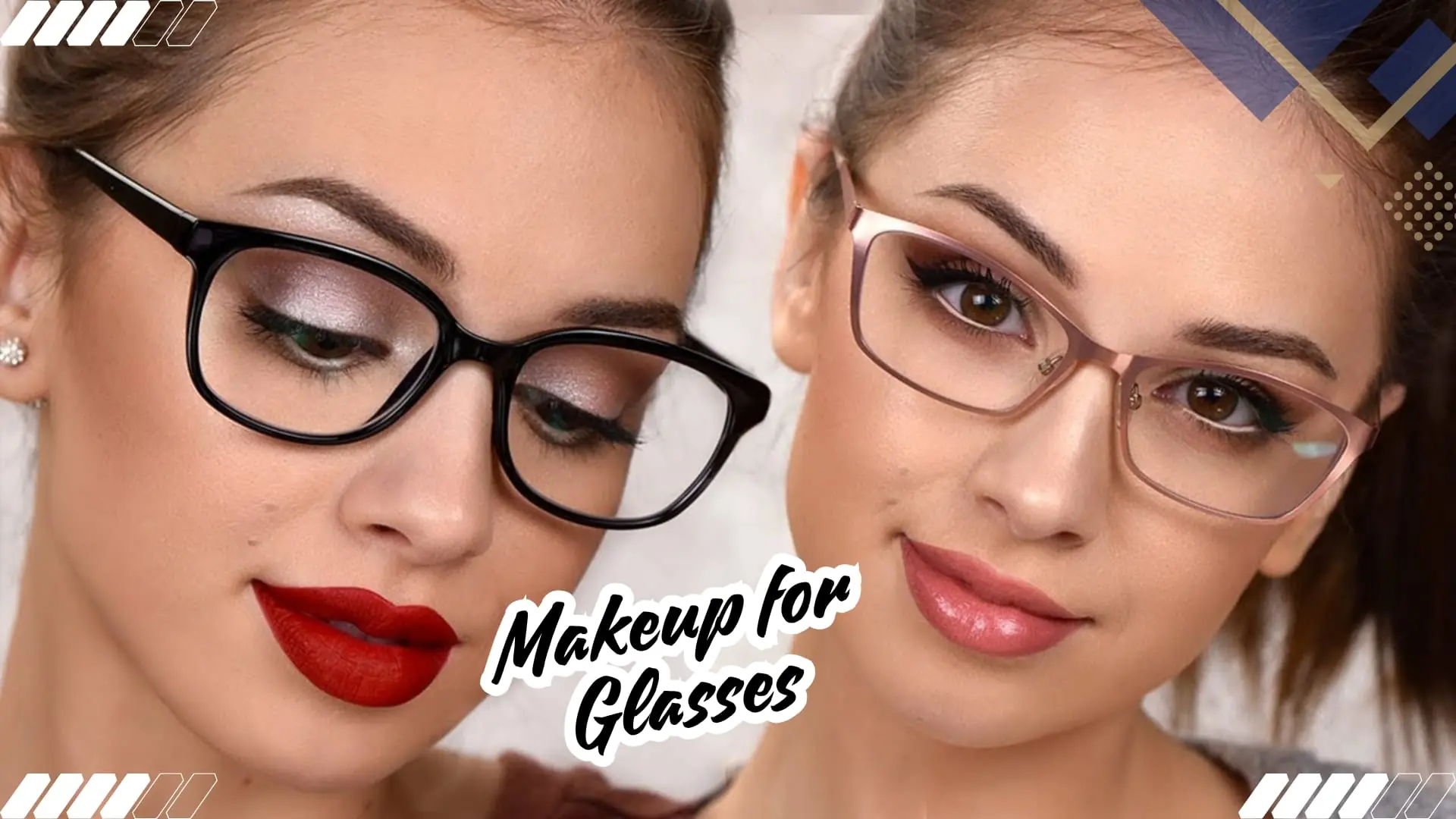 Makeup for Glasses: 7 Eye Looks That Stand Out Behind Lenses