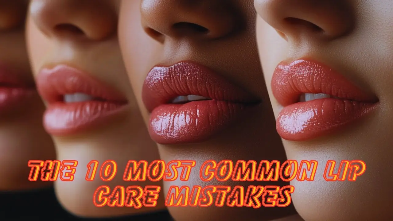 The 10 most common lip care mistakes: how to fix them