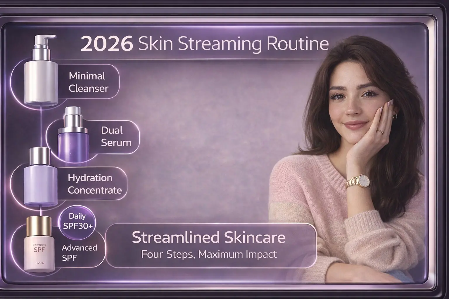 2026 Skin Streaming Routine: A Minimalist Skincare Plan
