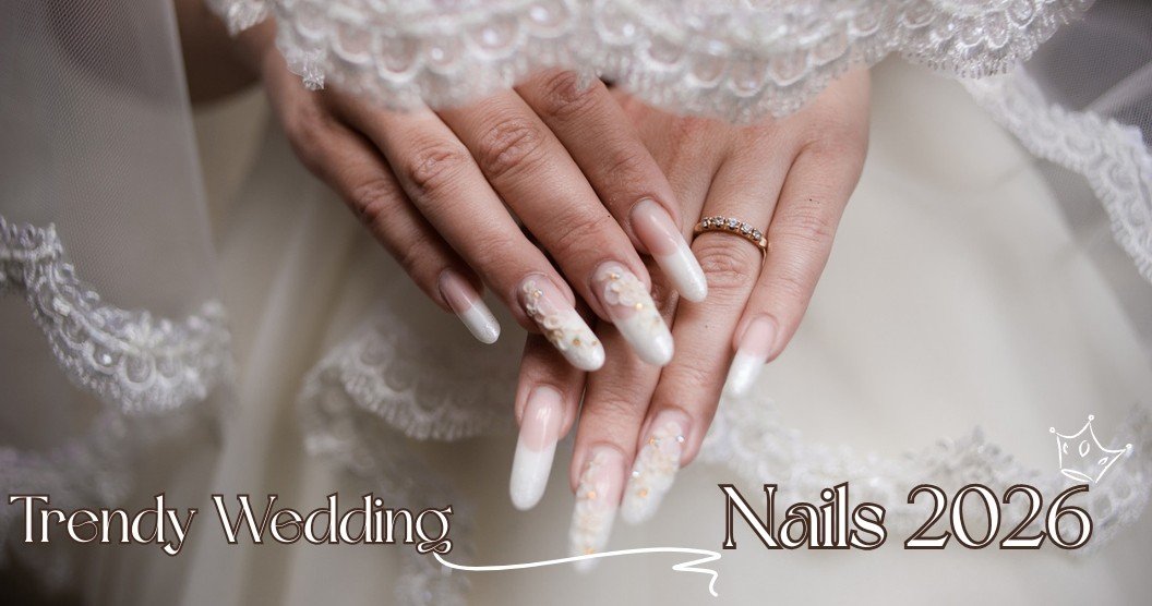 Trendy Wedding Nails 2026: The Ultimate Guide to Fashionable Bridal Manicures Trendy Wedding Nails 2026: The Ultimate Guide to Fashionable Bridal Manicures
