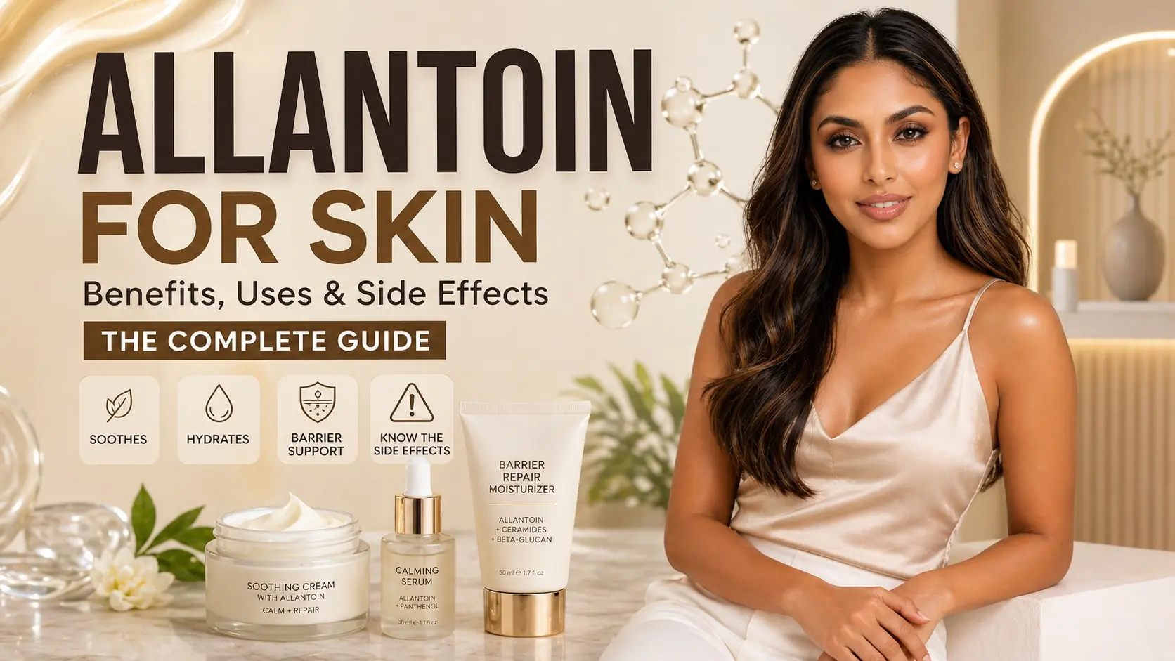 Allantoin for Skin: Benefits, Uses, and Side Effects Allantoin for Skin: Benefits, Uses, and Side Effects