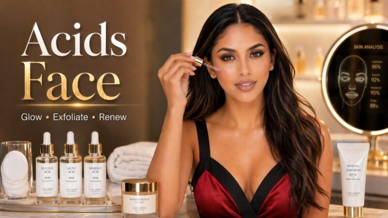 Facial Acids: Know What You Need in Your Skin Care Routine