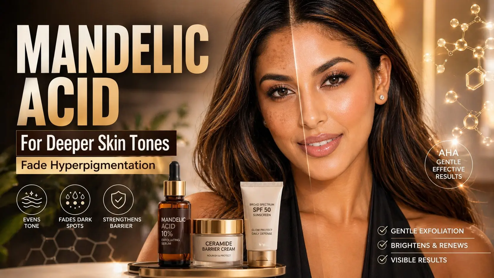 Mandelic Acid for Dark Skin: The Gentle Brightener That Works
