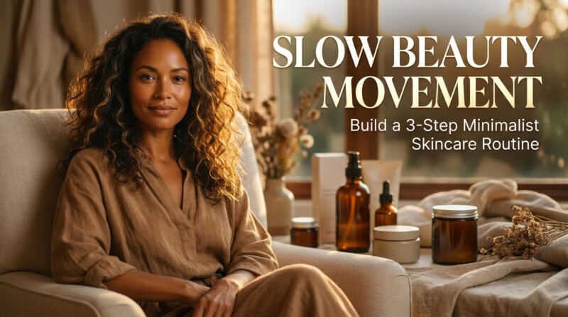 Slow Beauty: A 3-Step Minimalist Skincare Routine