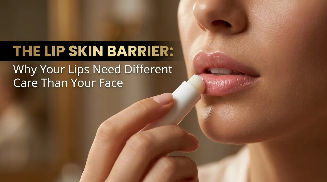 Lip Skin Barrier: Why Your Lips Need Different Care Than Your Face
