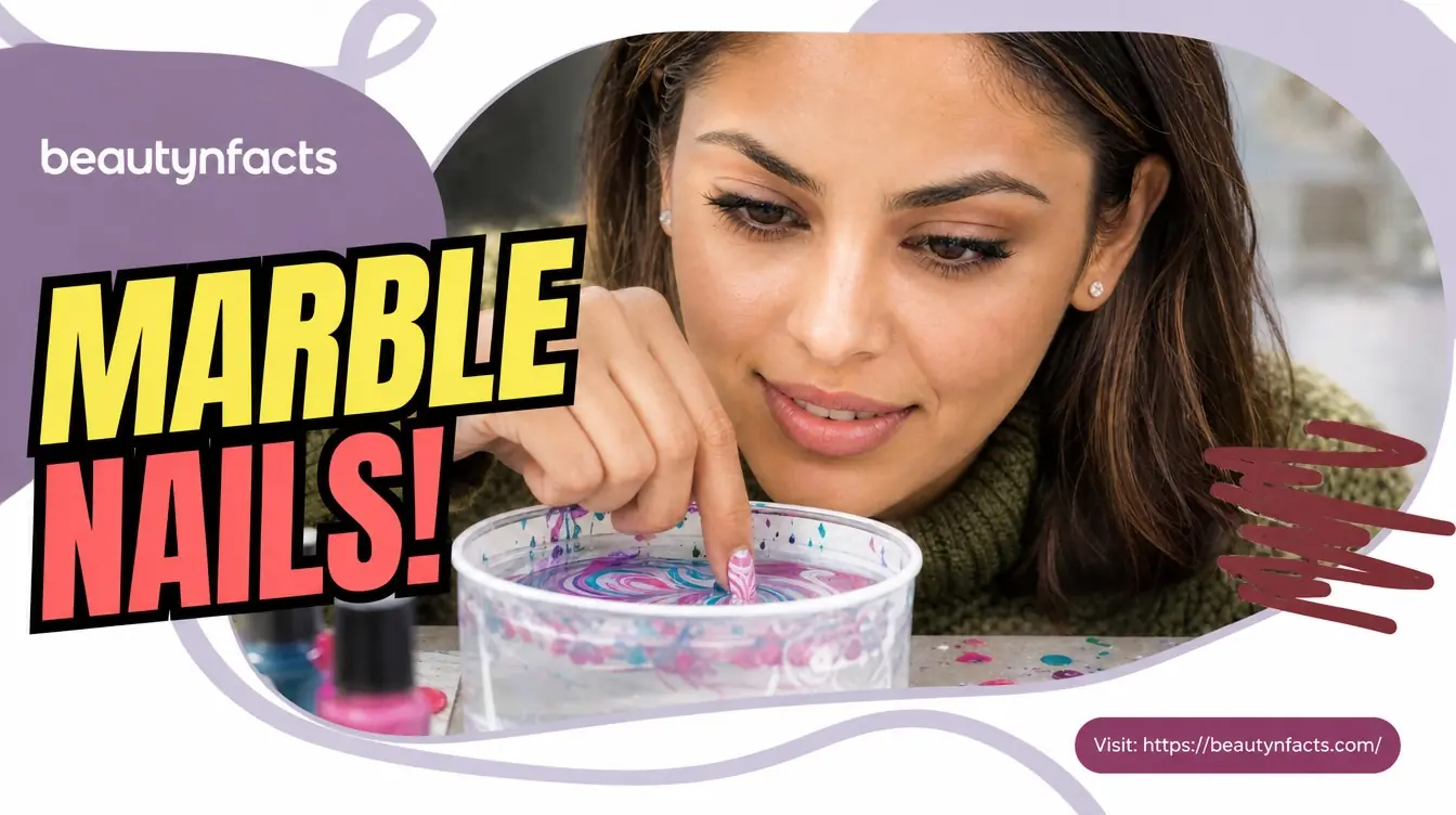 Water marble nail art: a step-by-step tutorial for stunning designs