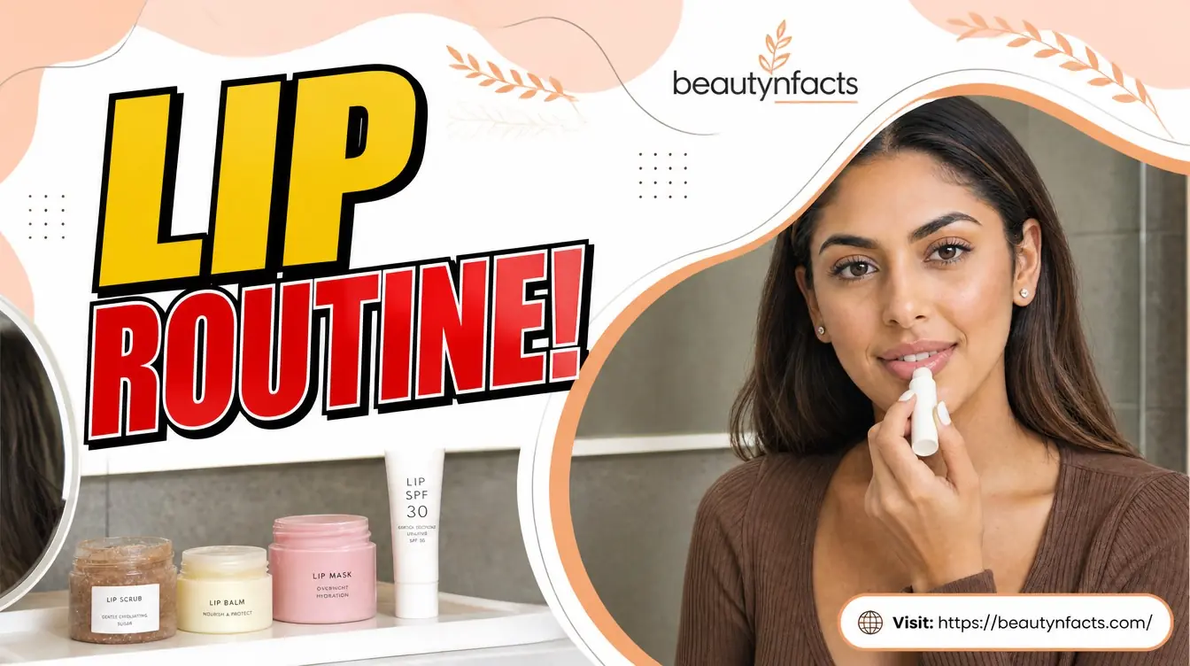 Lip care routine: the daily steps for soft, smooth, healthy lips at any age