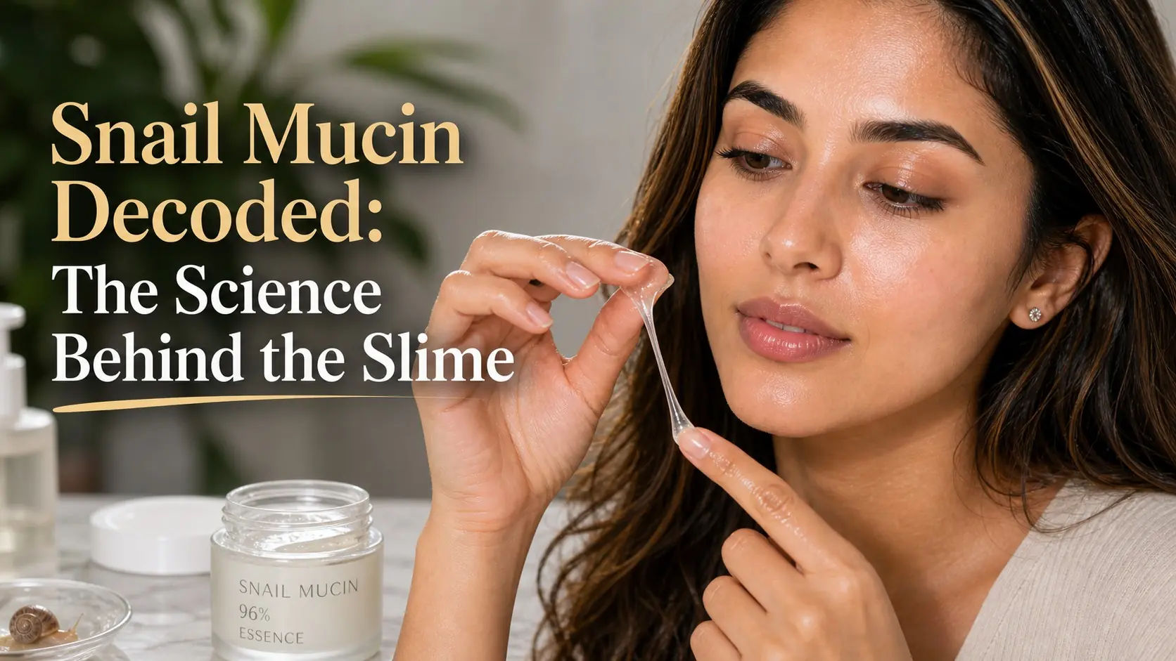 Snail mucin for skin: the science behind the slime