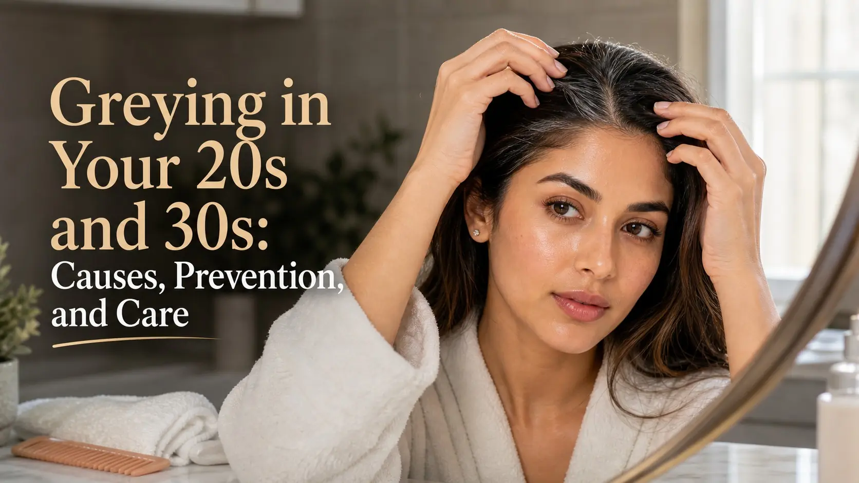 Greying in Your 20s and 30s: Causes, Prevention, and Care