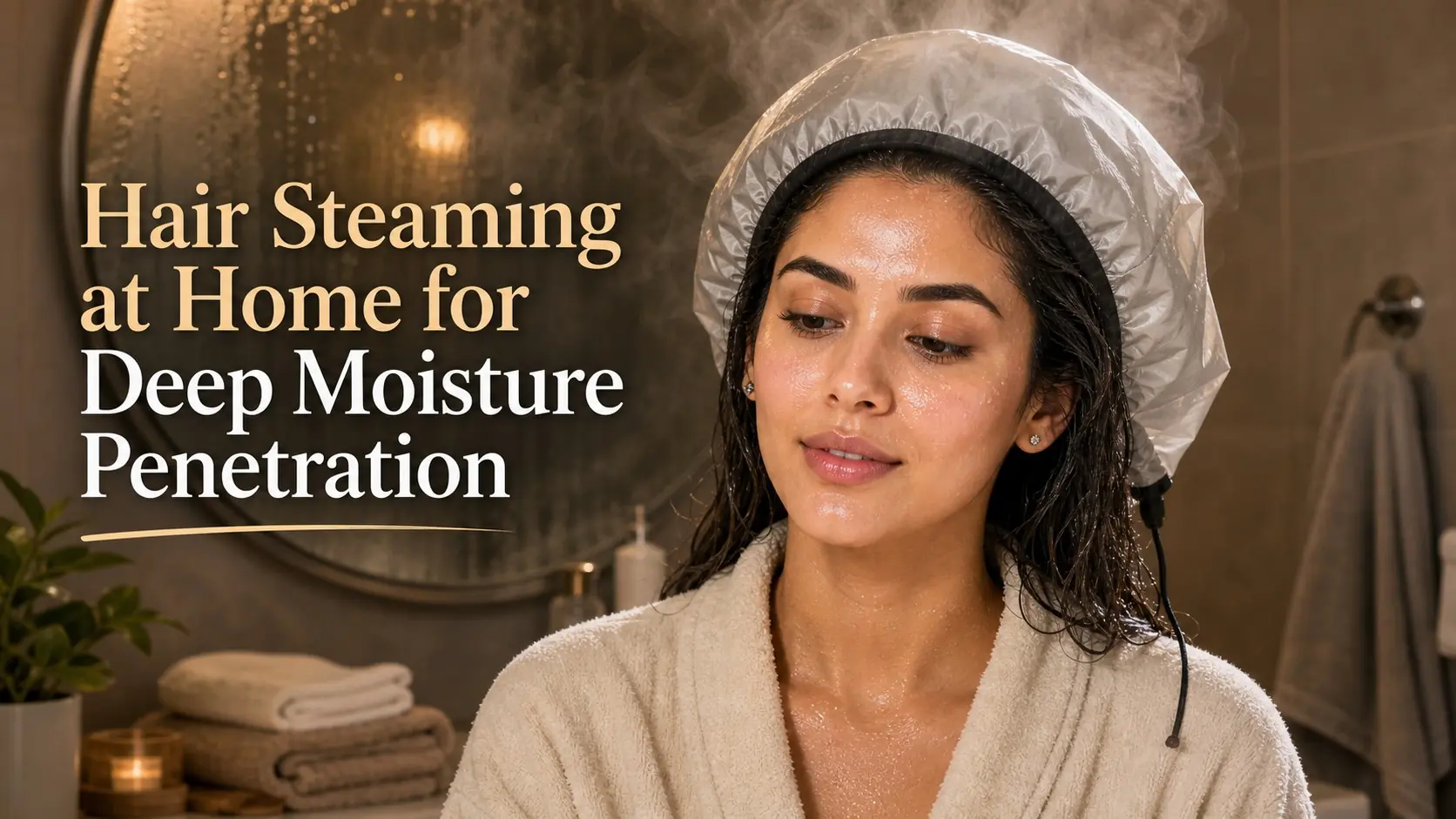 Hair Steaming at Home for Deep Moisture Penetration