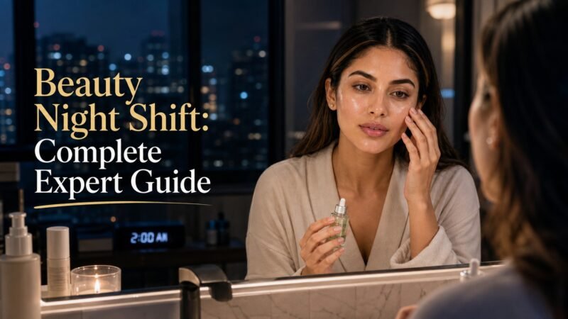 Skincare for Night Shift Workers: A Routine That Works Backwards Skincare for Night Shift Workers: A Routine That Works Backwards