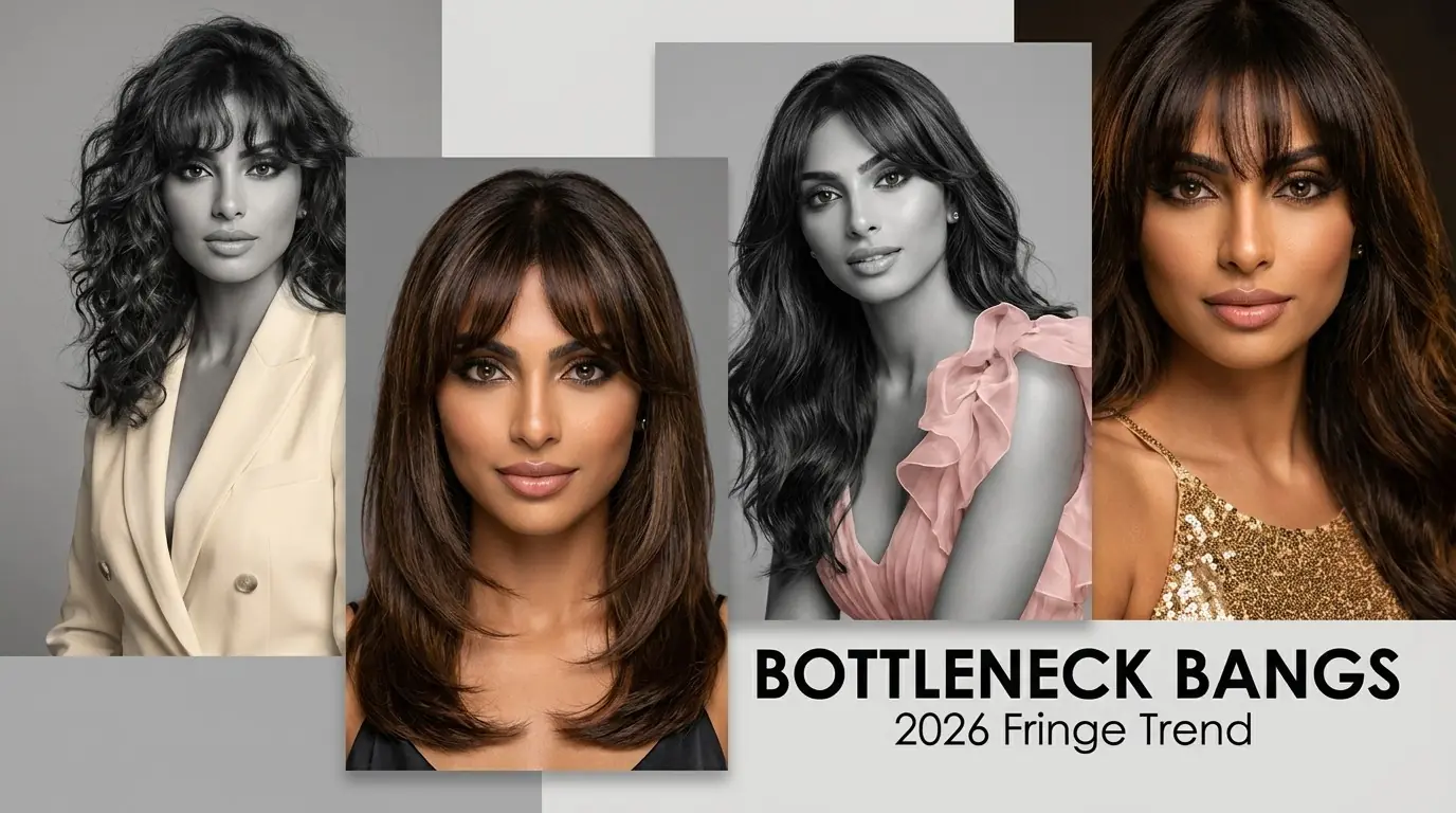 Bottleneck Bangs: The 2026 Face-Framing Fringe Defining Pinterest