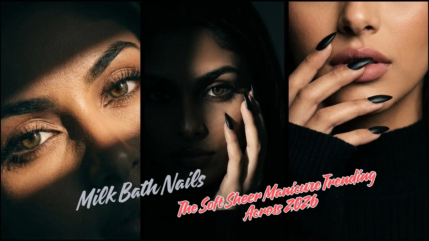 Milk Bath Nails: The Soft Sheer Manicure Trending Across 2026