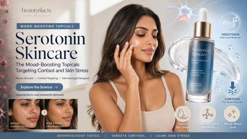 Serotonin Skincare: The Mood-Boosting Topicals Targeting Cortisol and Skin Stress