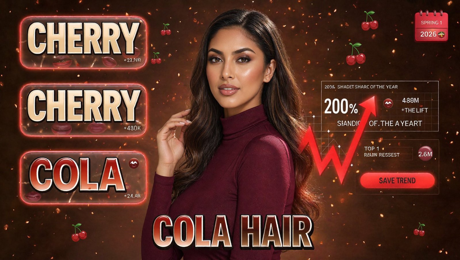 Cherry Cola Hair: The 2026 Deep Red-Brown Color Everyone Is Asking For