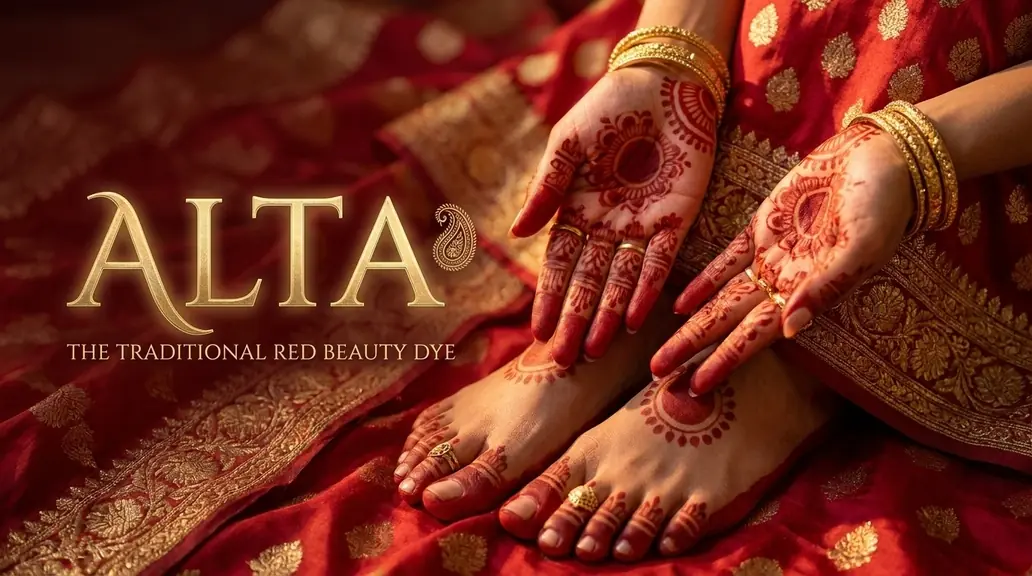 Alta: the traditional red dye for women’s beauty