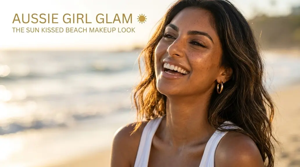 Aussie Girl Glam: The Sun-Kissed Beach Makeup Look of 2026