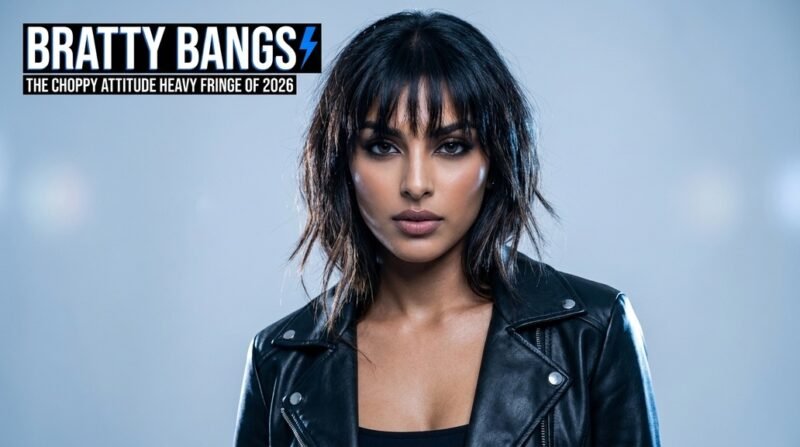 Bratty Bangs: The Choppy, Attitude-Heavy Fringe of 2026