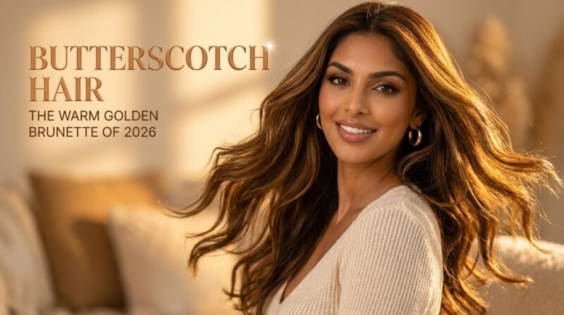 Butterscotch Hair: The Warm Golden Brunette Trending for 2026
