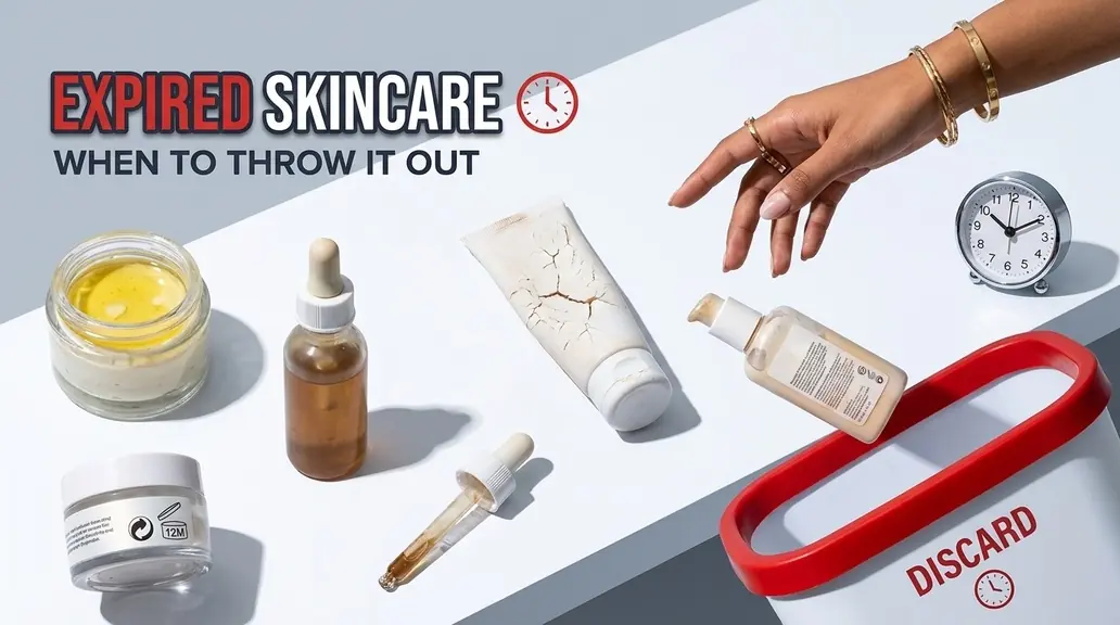 Expired Skincare Products: When to Toss Them and What Happens