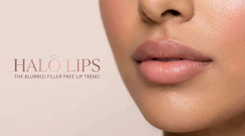 Halo Lips: The Blurred Filler-Free Lip Trend of 2026