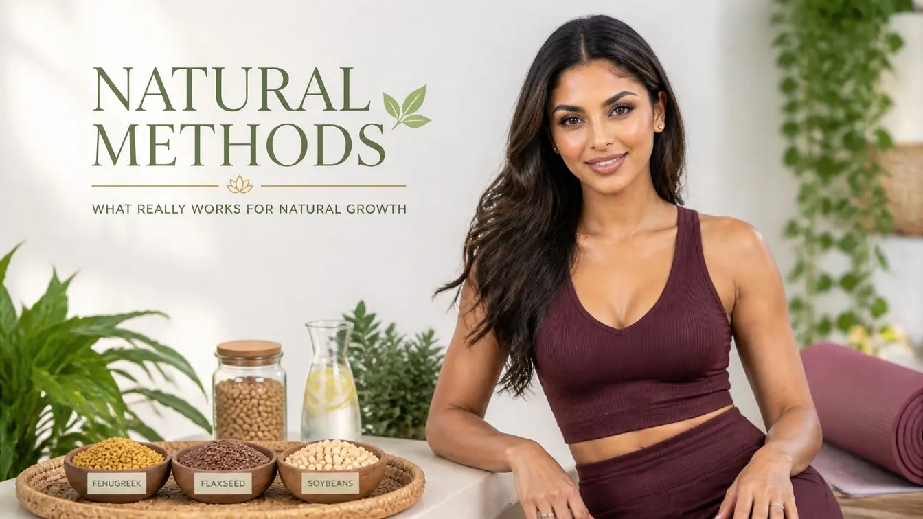How to Grow Breasts Naturally: What Really Works