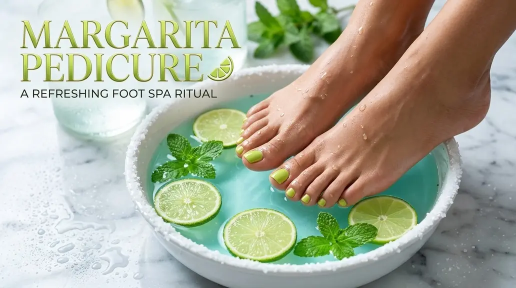 Margarita Pedicure: A Refreshing Foot Spa Ritual