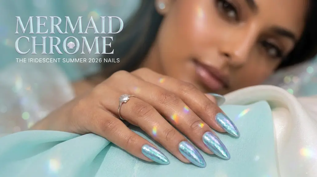 Mermaid Chrome Nails: The Iridescent Summer 2026 Trend
