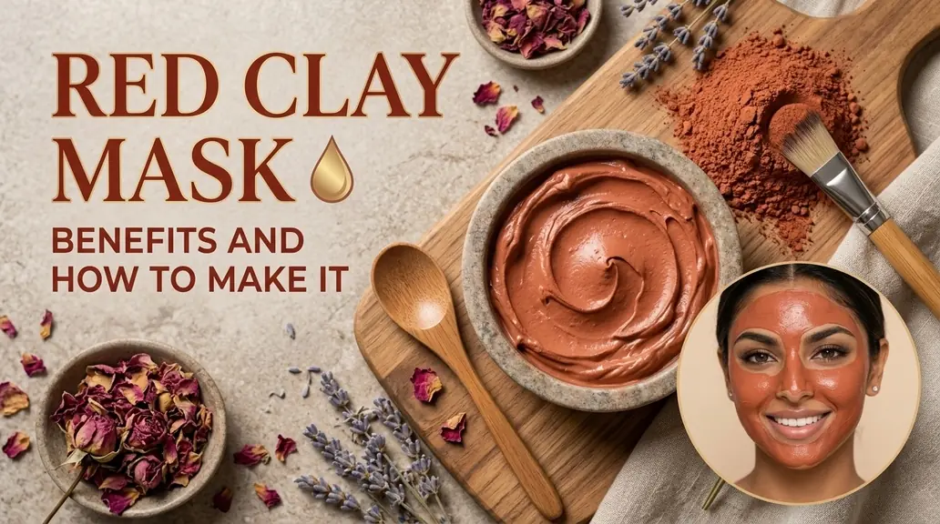 Red Clay Mask: Benefits and How to Make It Red Clay Mask: Benefits and How to Make It