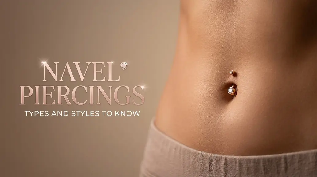 Types of navel piercings